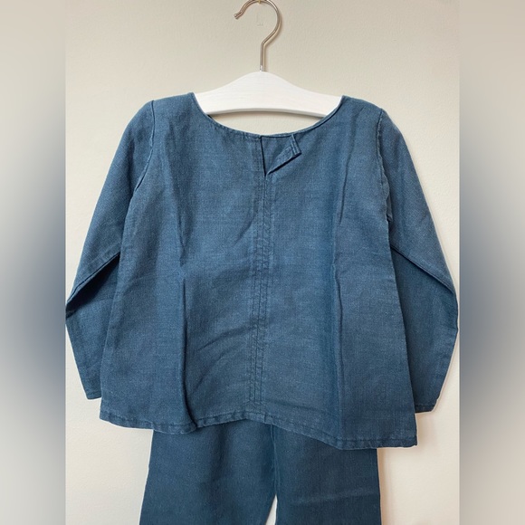 Le Vestaire de Jeanne Two Piece Linen Set 3ans - Picture 3 of 7